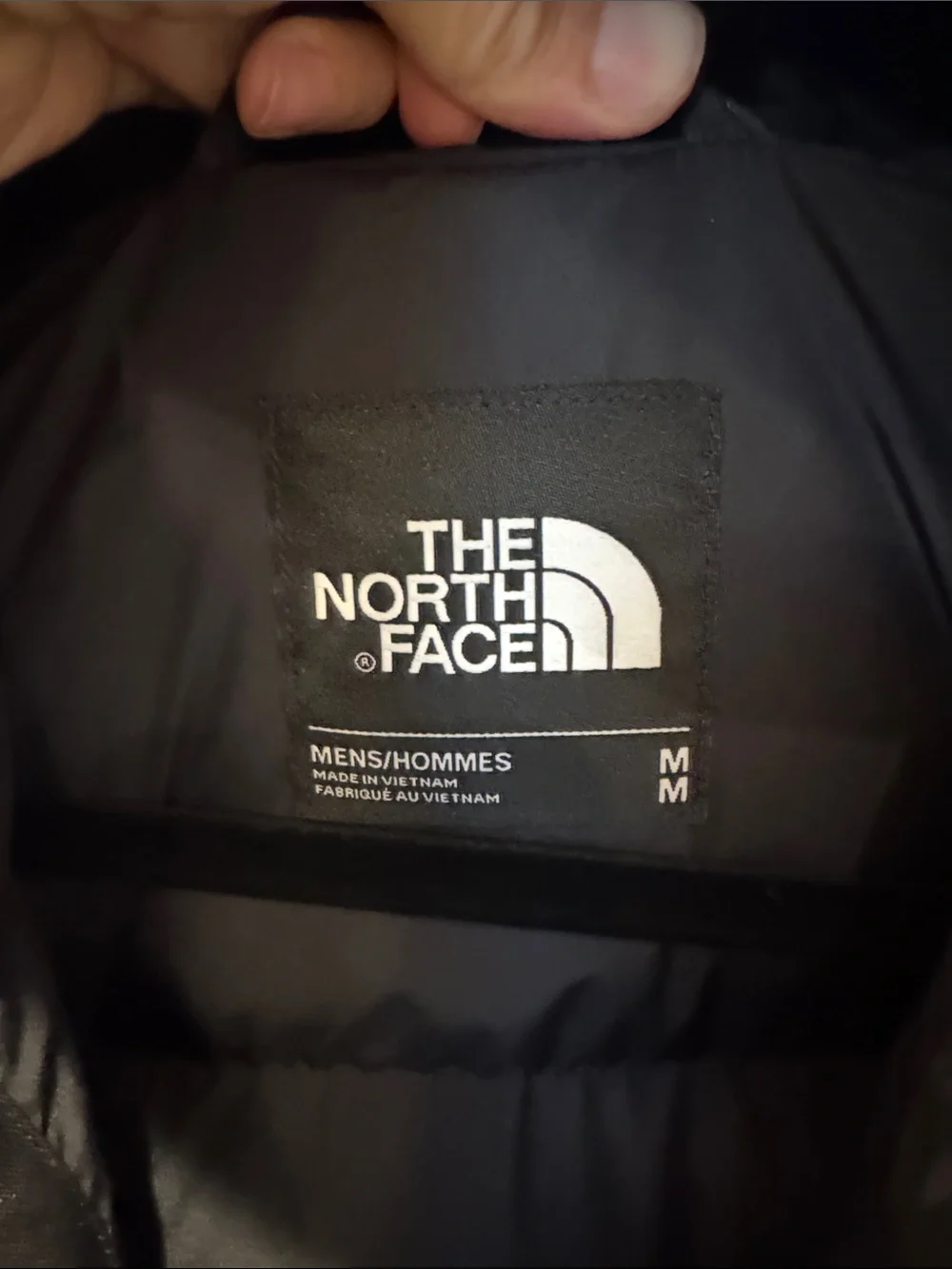 M The North Face Black Men's Hooded Puffer Jacket ski snowboarding winter coat